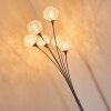 Paul Neuhaus WOMBLE Lámpara de pie Acero inoxidable, 6 luces