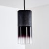Kuparuk Lámpara Colgante Negro, 1 luz