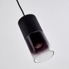 Kuparuk Lámpara Colgante Negro, 1 luz