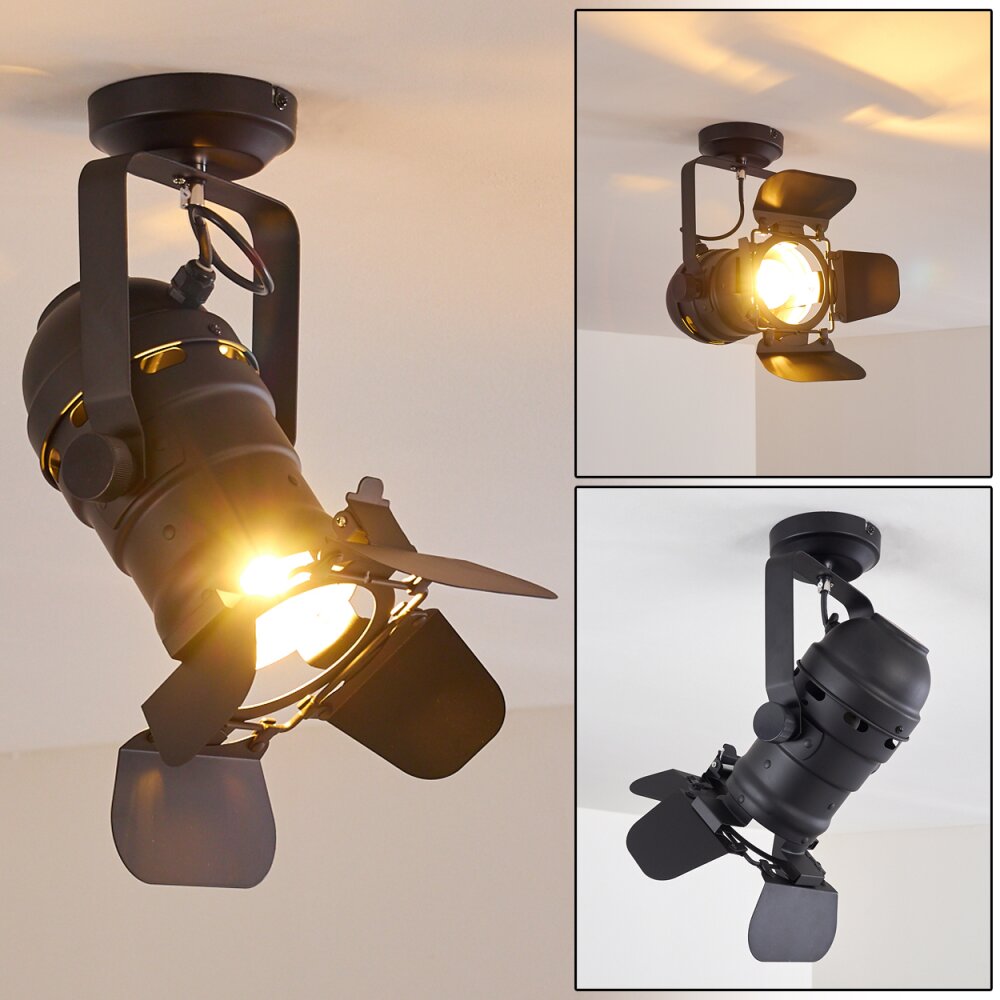 Lichinga Lámpara de Techo Negro, 1 luz main product photo