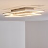 Veyrier Lámpara de Techo LED Acero bruñido, 2 luces