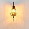 Borkan Aplique para exterior Marrón, oro, 1 luz, Sensor de movimiento