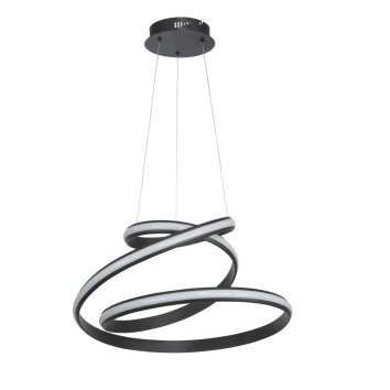 Lámpara Colgante WOFI TESS LED Negro, 1 luz