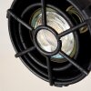 Jonsered Lámpara de Techo LED Negro, 4 luces