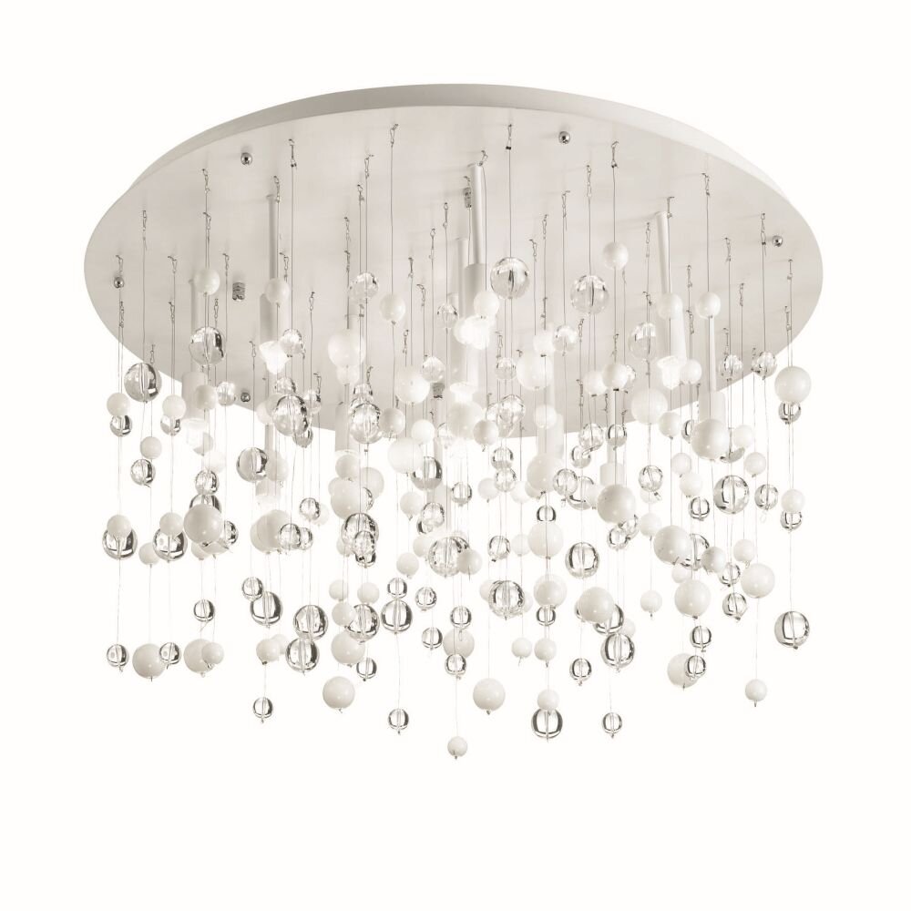 Ideal Lux NEVE Lámpara de Techo Blanca, 12 luces main product photo