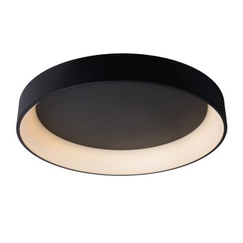 Lucide TALOWE Lámpara de Techo LED Negro, 1 luz