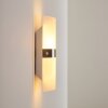 Paul Neuhaus SQUARE Aplique Acero inoxidable, Blanca, 2 luces