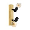 Lámparas Eglo TOWNSHEND Plafones, Spot techo Marrón, Negro, 2 luces