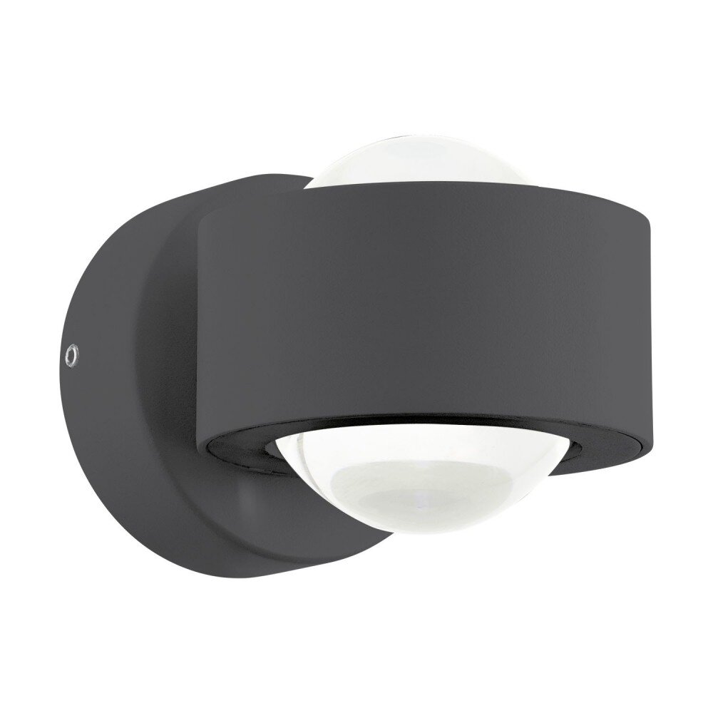 Eglo ONO 2 Aplique LED Antracita, 2 luces main product photo