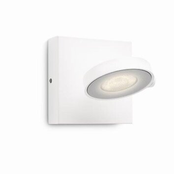 Philips Clockwork Lámpara de Techo LED Blanca, 1 luz