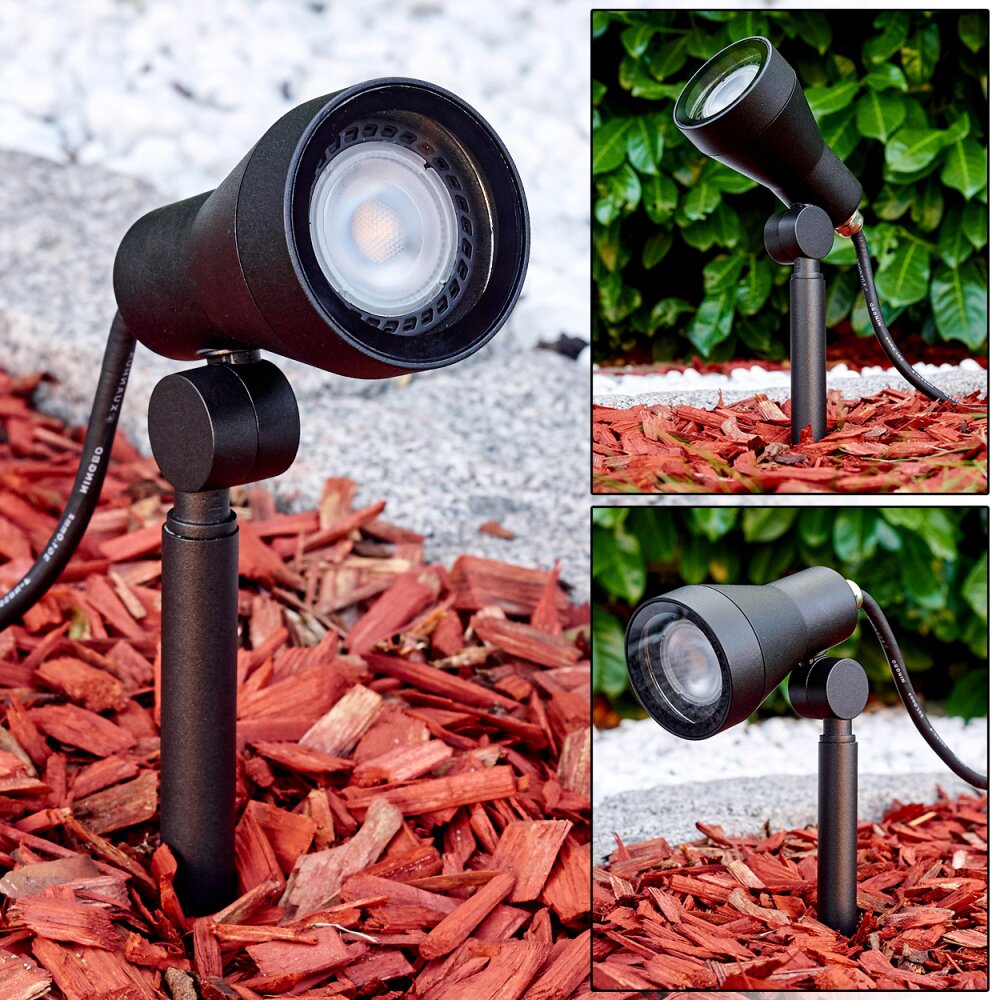Lámpara para exterior Vordingborg LED Negro, 1 luz main product photo