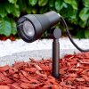 Lámpara para exterior Vordingborg LED Negro, 1 luz