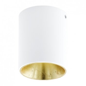 Eglo POLASSO Lámpara de techo LED dorado, Blanca, 1 luz