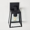 Hjerpsted Aplique para exterior Negro, 1 luz