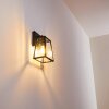 Hjerpsted Aplique para exterior Negro, 1 luz