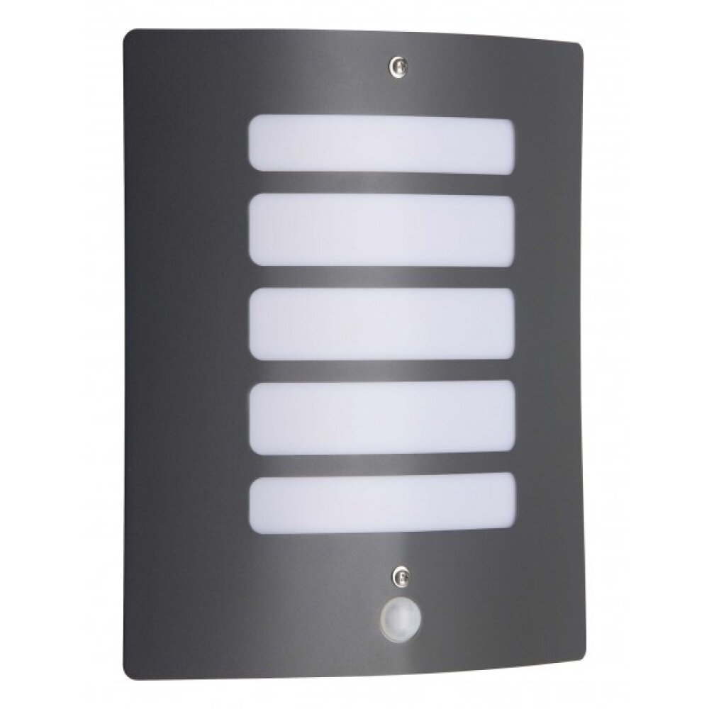 Brilliant Todd Aplique para exterior Antracita, 1 luz, Sensor de movimiento main product photo