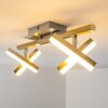 Sakami Lámpara de techo LED Níquel-mate, 4 luces