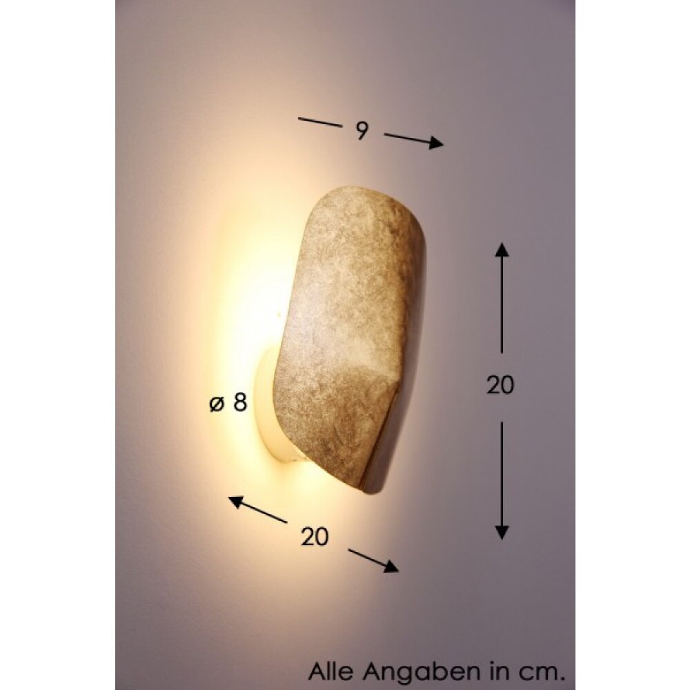 Selene LOTO Aplique LED dorado, 1 luz main product photo