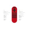 Leuchten-Direkt Ls-MELINDA Lámpara de Techo LED Acero inoxidable, 1 luz, Mando a distancia, Cambia de color