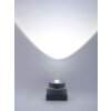 Lámpara de Techo Paul Neuhaus Q-MIA LED Antracita, 1 luz, Mando a distancia