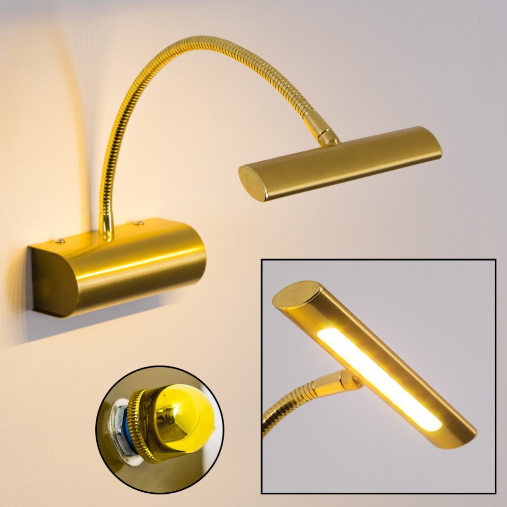 Trio Curtis Aplique LED Latón, 1 luz main product photo