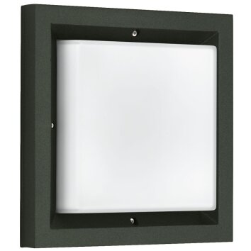Albert 6411 Aplique para exterior LED Negro, 1 luz