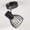 Lámpara de Techo Bolderslev Cromo, Negro, 1 luz