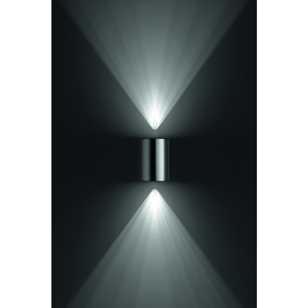Philips Buxus Aplique para exterior LED Acero inoxidable, 2 luces main product photo