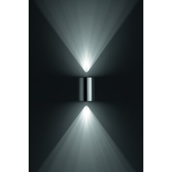 Philips Buxus Aplique para exterior LED Acero inoxidable, 2 luces