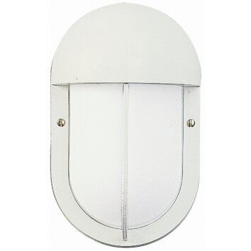 Albert 6031 Aplique para exterior Blanca, 1 luz