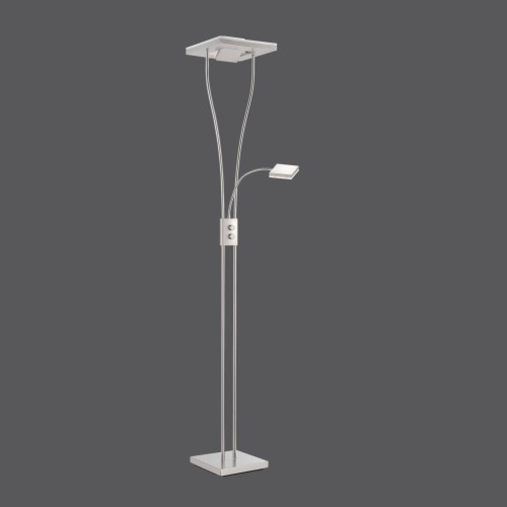 Leuchten-Direkt HELIA Lámpara de pie LED Acero inoxidable, 1 luz main product photo
