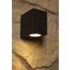 Trio TIBER Aplique para exterior LED Negro, 3 luces