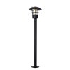 Lucide ZICO Poste de Jardín Negro
