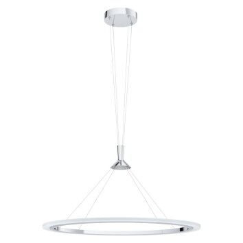 EGLO connect HORNITOS-C Lámpara Colgante LED Cromo, 1 luz, Mando a distancia