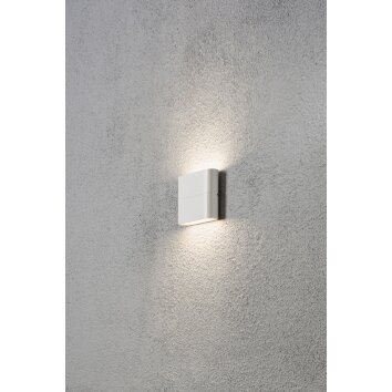Konstsmide Chieri Aplique LED Blanca, 2 luces