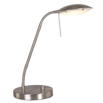 Steinhauer Mexlite Lámpara de Mesa LED Acero inoxidable, 1 luz