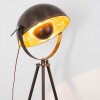 Maloy Lámpara de Pie Cromo, Color óxido, 1 luz