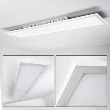 Salmi Lámpara de Techo LED Blanca, 1 luz Salmi Lámpara de Techo LED Blanca, 1 luz
