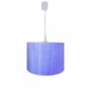 Waldi Vichy Lámpara colgante Azul, 1 luz