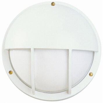 Albert 6034 Aplique para exterior Blanca, 1 luz