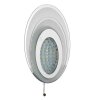 Aplique Searchlight WALL LED Cromo, Blanca, 1 luz