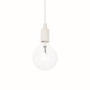 Ideal Lux EDISON Lámpara Colgante Blanca, 1 luz