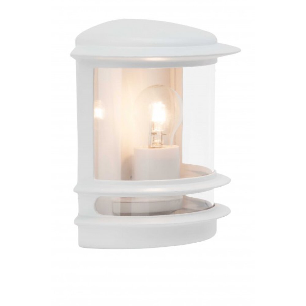 Brilliant Hollywood Aplique para exterior Blanca, 1 luz main product photo