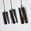 Vänersborg Lámpara Colgante Negro, 3 luces