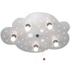 Elobra STERNENWOLKE Aplique Plata, 5 luces