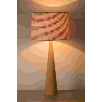 Lucide CONOS Lámpara de mesa Marrón, 1 luz