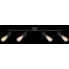 Proyector Globo CAARNIO Negro, 4 luces