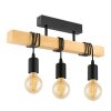 Lámparas Eglo TOWNSHEND Lámparas colgantes Marrón, Negro, 3 luces