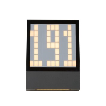 Lucide DIGIT Aplique LED Antracita, 1 luz