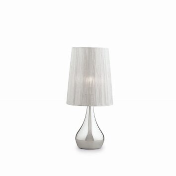 Ideal Lux ETERNITY Lámpara de Mesa Plata, 1 luz